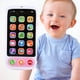 thumbnail image 5 of Juguete para teléfono celular para bebés para niños y niñas, reproductor de música educativo, iluminación colorida, juguete para teléfono inteligente de aprendizaje, color rosa, 5 of 5