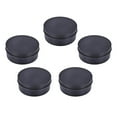 thumbnail image 4 of thinsony 5pcs Empty Aluminum Tin Jars Cosmetic Screw Lid Containers Lip Balm Cans 250ml, 4 of 8