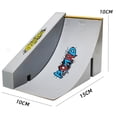 thumbnail image 4 of Monopatín de Rampa para bicicleta Hugo Practicar patinete Rampa Diapasón CDH-7, 4 of 10