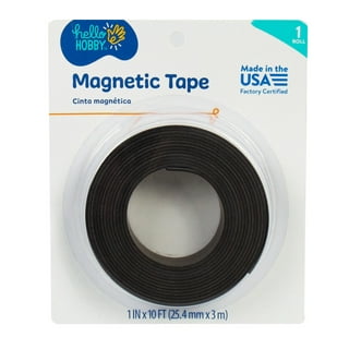 Dowling Magnets Adhesive Magnet Strip 12 x 10 Black Pack Of 6 Rolls -  Office Depot