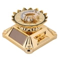 thumbnail image 3 of Solar Showcase 360 giratorio reloj teléfono joyería anillo soporte de exhibición (oro), 3 of 5