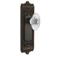 thumbnail image 5 of Grandeur 815028 Windsor Solid Brass Rose Privacy Door Knob Set - Brass, 5 of 6