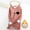 (Fashion 37)Pink, variant on Aimik Womens Oversized Fleece Hoodie with Graphic Sweatshirt Sherpa Lined Comfy Winter Warm Pullover Hooded Top