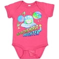 thumbnail image 3 of Inktastic Out of This World Daughter Cute Alien in Outer Space Girls Baby Bodysuit, 3 of 5