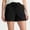 *Black, variant on Women's Lightweight High Waisted Drawstring Shorts with Pockets ,Casual Summer Shorts Green,Women's Plus XXXL