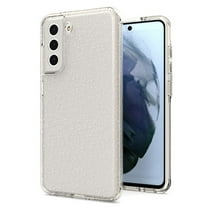 Full Glitter Hybrid Protective Case for Samsung Galaxy S21 FE 5G - Clear