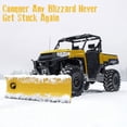 thumbnail image 6 of PPOLB Universal ATV/UTV Snow Plow Kit - 48"/60" Steel Blade, 5-Position Angle, Heavy-Duty Frame, Quick Mount (Winch Sold Separately) - Yellow, 6 of 7