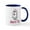 White/Navy Inside, variant on CafePress - Boo'd Up - 11 oz Ceramic Mug - Novelty Coffee Tea Cup