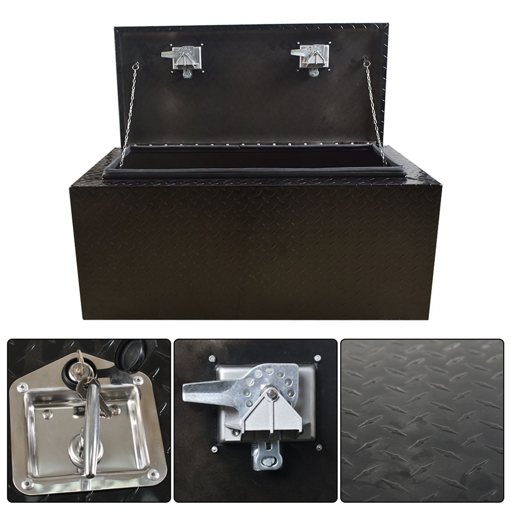 Buy findmall 36 Aluminum Diamond Plate Tool Box Pickup Truck Underbody