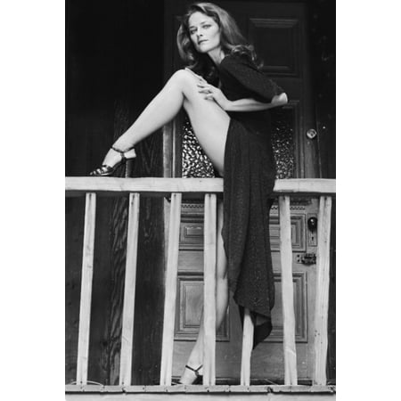 Charlotte Rampling - Leg Up on Bannister Photo Print (8 x 10) | Walmart