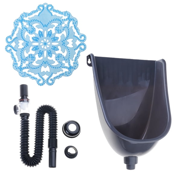 BQBQERT Wall-Mounted Waterless Urinal: No-Flush Space-Saving Design for Home & Public Restrooms, Easy Installation