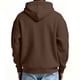 thumbnail image 4 of RKSTN Mens Hoodies Oversized Quarter Zip Waffle Knit Drawstring Long Sleeve Pullover Hooded Sweatshirts Tops Men Casual Solid 1/4 Zipper Loose Fits Comfy Fall Athletic Hoodie with Pockets, 4 of 8