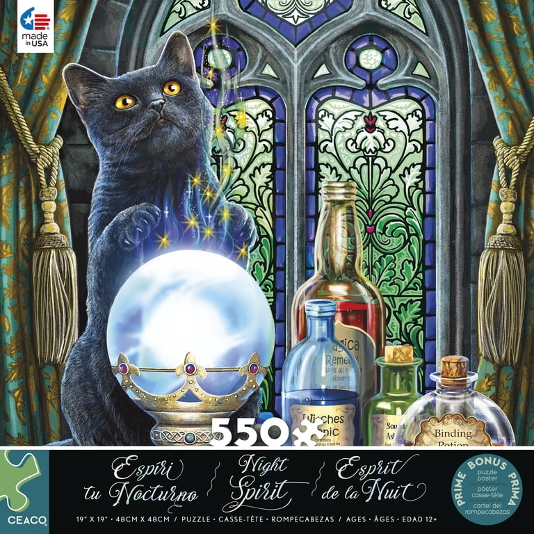 Ceaco - Night Spirit - The Witches Apprentice - 550 Piece