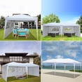thumbnail image 2 of Zimtown 10'x20' Carpa Emergente para Fiesta de Bodas Refugio con Dosel Plegable con 4 Paredes, 2 of 8