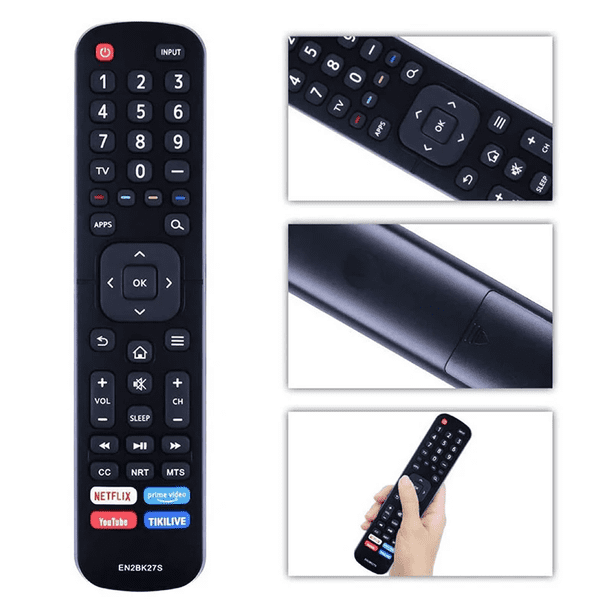 New EN2BK27S Remote Control for Sharp LED Smart TV LC-43N7004U LC