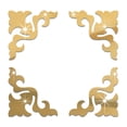 thumbnail image 1 of Corner Self Adhesive Geometry Decor Acrylic Mirror Sticker Wide Use Part Name, 1 of 7