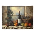 thumbnail image 5 of Orinice Fruit Basket Tapestry Wall Hanging Unique Style Graphic Tapestries Home Wall Decor Art for Living Room Bedroom Apartment Farmhouse Dorm 50x40inch, 5 of 6