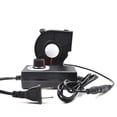 thumbnail image 4 of Small Air Blower Fan For Cooling, Ventilating, Exhausting And Drying, With Speed Regulator, Household Small Duct Smoke Evacuator, 4 of 8
