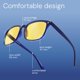 thumbnail image 3 of Gafas bloqueadoras de luz azul livho DreamGaze para hombre, 3 of 9