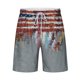 thumbnail image 5 of Mens Pantalones Casuales Cuello Redondo Impresión de Manga Corta Blusa Y Pantalones Cortos Traje, Pantalones de Traje para Hombres, 5 of 7