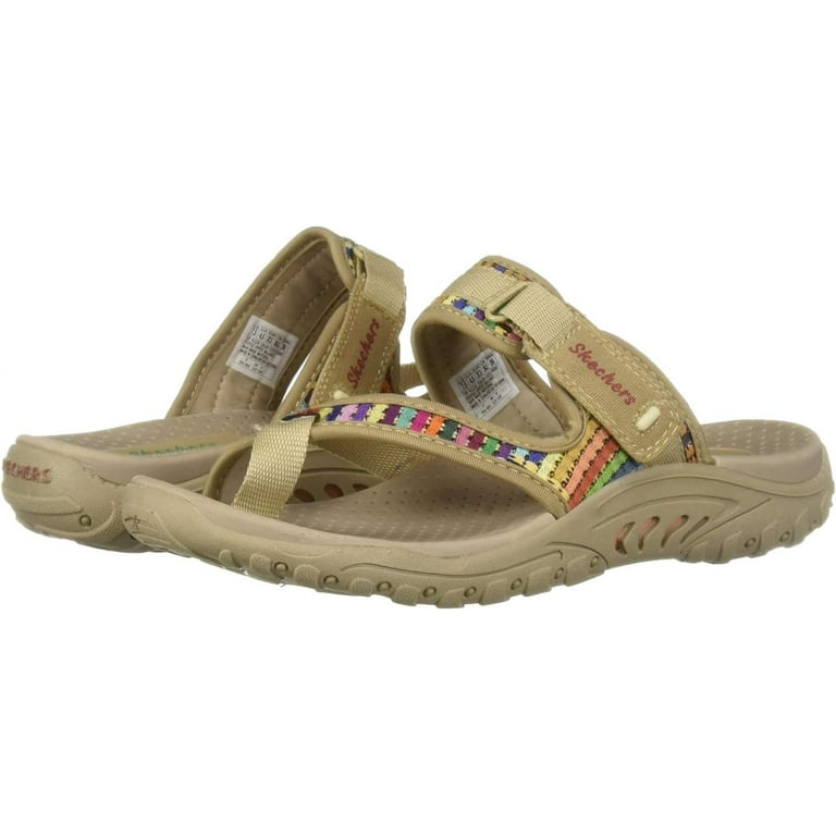 Skechers Women's Reggae Mad Swag Toe Loop Sport Sandal Skechers Women's Reggae Mad Swag Toe Loop Sport Sandal