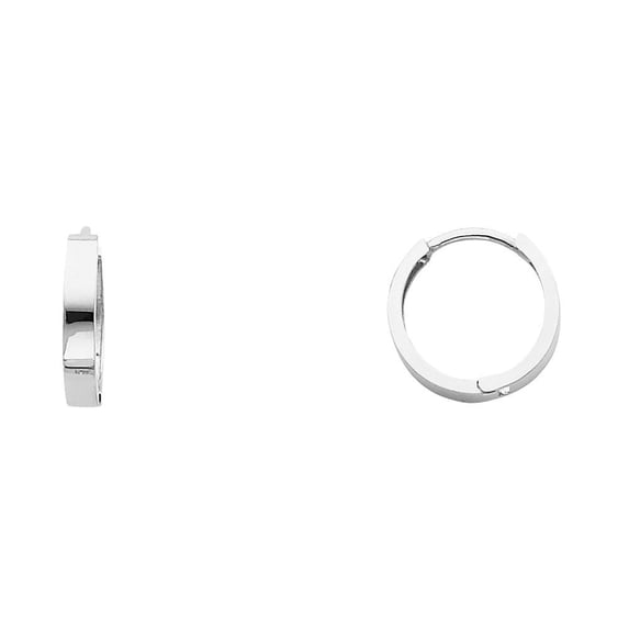 14KW 2.5mm Huggies Earrings