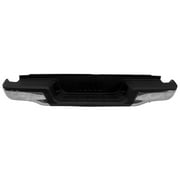 REAR STEP BUMPER ASSEMBLY; CHROME; FOR USE WITHOUT HITCH; WITHOUT PARK