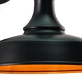 thumbnail image 5 of Vaxcel Dorado 1 Light Dusk to Dawn Bronze Gold Farmhouse Barn Dome Outdoor Wall Lantern, 5 of 5