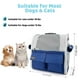 thumbnail image 2 of Elegante y espacioso portador plegable suave para perros y gatos, 2 of 5
