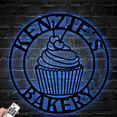 thumbnail image 4 of Glowneon Bakery Shop Metal Sign, Cup Cake Shop Decor, 4 of 4
