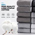 thumbnail image 3 of Lohol Mens Ankle Running Socks, Athletic Cushioned Low Cut Moisture Wicking Cotton Short Sports Socks, 6 Pairs, 3 of 8