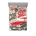 thumbnail image 1 of Retro Bedding Set with Sheet & Covers, Nostalgic Car Sale Sign New and Used Auto Advertising American Style Urban Life, Printed Bedroom Decor 2 Shams, 4 Sizes, Cream Grey Red, by Ambesonne, 1 of 3