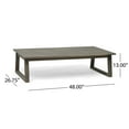 thumbnail image 4 of Angelia Outdoor Acacia Wood Chat Set with Coffee Table, 4 of 13