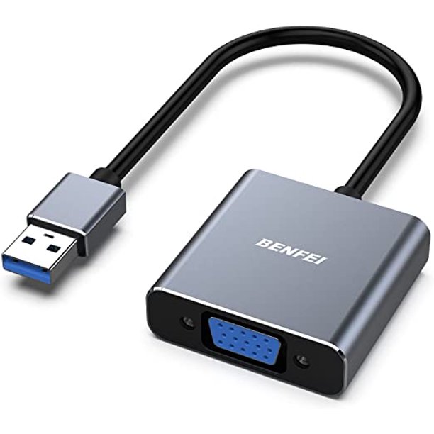 USB 3.0 to VGA Adapter, USB 3.0 to VGA Male to Female Adapter