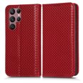 thumbnail image 7 of Nalacover for Samsung S23 Ultra Wallet Case, 360 Protection Premium Leather Anti-Scratch Magnetic Closure Flip Kickstand Credit Card Slots For Samsung Galaxy S23 Ultra, Winered, 7 of 7