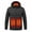 Black, variant on Horkkom Heated Jackets for Men Rechargeable USB Women Heated Vest Zip Jacket Detachable Hood, No Battery