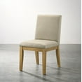 thumbnail image 5 of Knubmt 2 Pack Padded Seat Dining Chair Solid Wood Frame Side Chair for Living Room, Office, Dining Room, 5 of 10