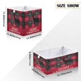 thumbnail image 3 of Storage Basket Foldable Open Organizers for Clothes Toys Books11.02x11.02x11.02in Christmas Reindeer T-shirt Design, 3 of 8