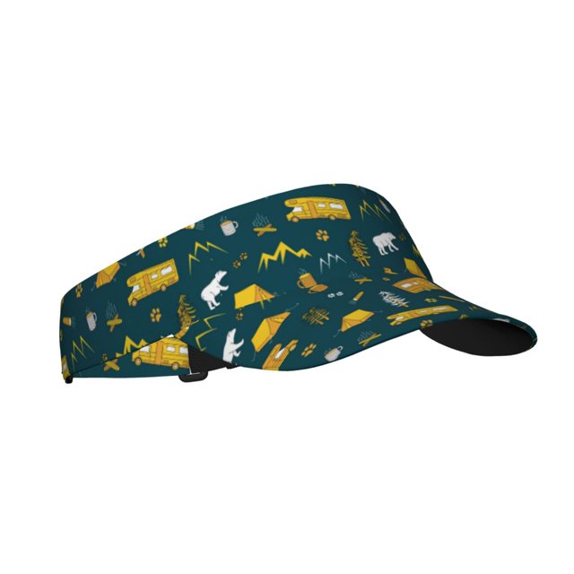 Balery Camping Gorra deportiva con visera ajustable para mujer y hombre (talla única)