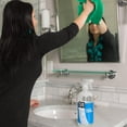 thumbnail image 3 of Glass Cleaner, Streak-free Window Cleaner, Surface Cleaning Spray, Mirror, Screen and Shower Door Cleaner, Removes Fingerprints, Dust, Dirt, Unscented, 32 Oz, Pack of 2, 3 of 4