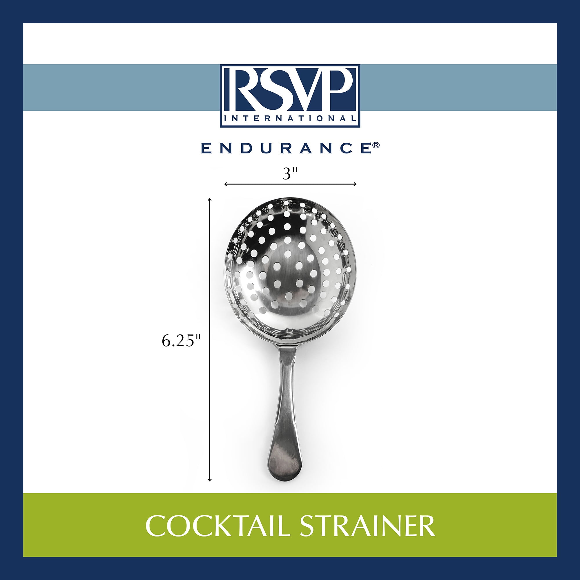 RSVP Endurance Tiny Salt and Condiment Spoon, Polished Stainless Steel