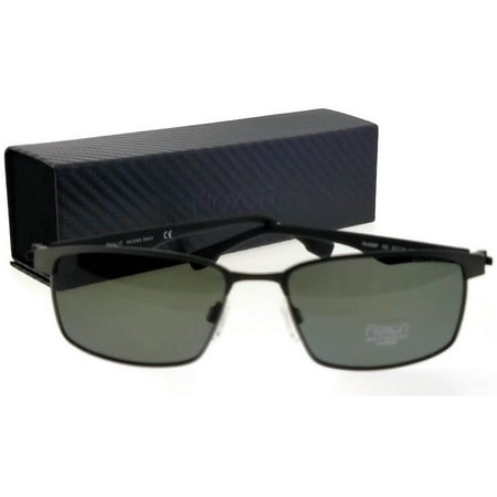 Flexon FLEXON SUN FS-5062P Sunglasses 033 Gunmetal