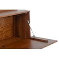 thumbnail image 5 of Memomad Bali Twin Size Storage Bookcase Freestanding Headboard with 3 Doors, Caramel, 5 of 17