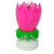 thumbnail image 1 of Music Candle Double Flower BlossomS Birthday Cake Flat Rotating Electronic, 1 of 1