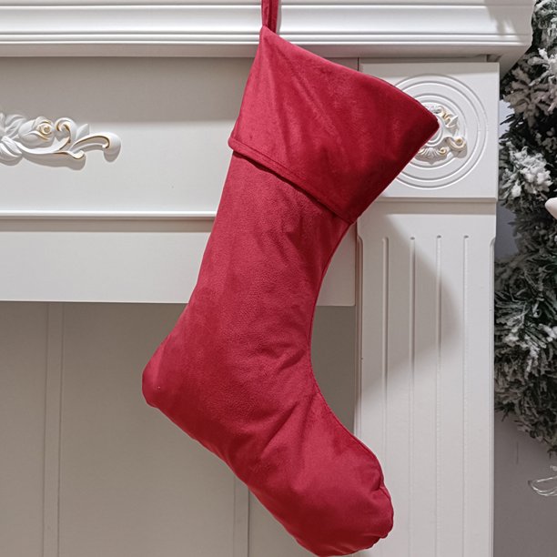 Decoraciones navideñas, adornos navideños, regalos navideños, calcetines navideños, calcetines suaves para decoración de escenas, accesorios colgantes, calcetines navideños de poliéster.