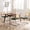 Green-4PCS, variant on ONEVOG Boho Rattan Cane Back Dining Chairs, Upholstered Faux Leather Cantilever Side Chairs,Set of 4 , Brown