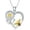 Bee and Daisy Necklace, variant on Bee Necklace for Women S925 Sterling Silver Bee Pendant Necklace Mother's Day Valentine's Day Christmas Jewelry Gifts for Mother Wife