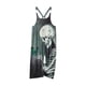 thumbnail image 5 of Txlixc Tirantes impresos de Halloween para mujeres, overoles holgados de cuello en u Txlixc moda, 5 of 9