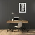 thumbnail image 4 of Dana Styber 23x32 White Modern Wood Framed Wall Art Titled - Baker Lake Trail II, 4 of 5