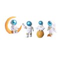 thumbnail image 1 of BeesClover 4Pcs Astronaut Decor, Fish Tank Decor, Spaceman Small Fish Aquarium Decorations, Handmade Coloring Cute Mini Space Figure Ornament For Home, Photograph, 1 of 8